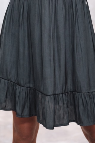 Robe courte Rolina Plain Color - Noir