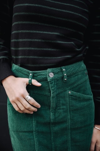 Jupe Zelya Veluto - Vert
