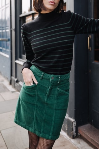 Jupe Zelya Veluto - Vert