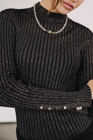 Pull Pryma Lurex - Noir