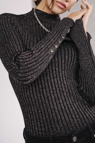 Pull Pryma Lurex - Noir