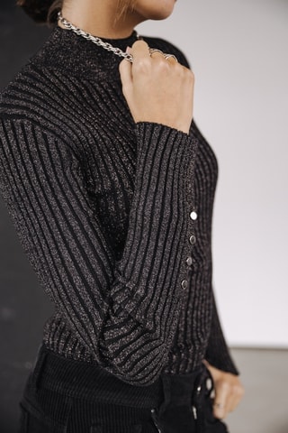Pull Pryma Lurex - Noir