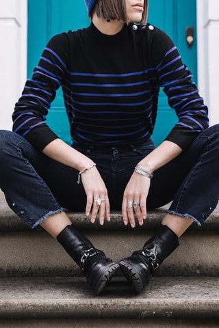 Jean slim Daphne SDM - Bleu