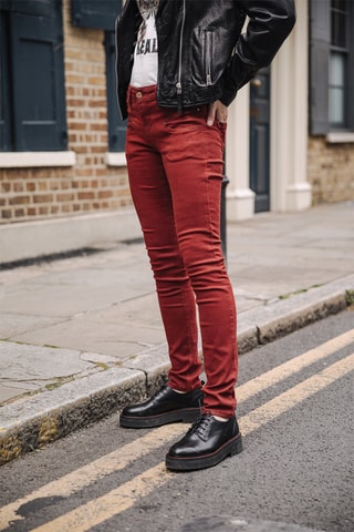 Pantalon slim Alexa - Marron