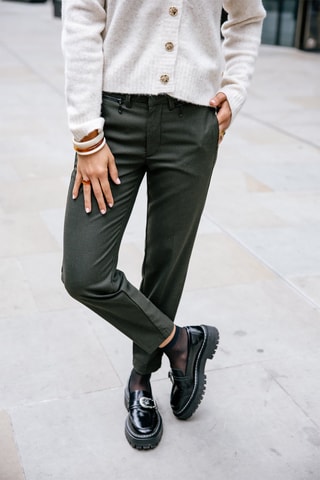 Pantalon slim 7/8 Willow Polyneo - Vert