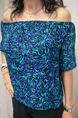 Top - Bleu