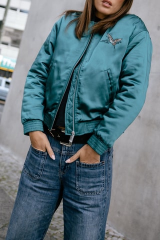 Bomber Troopie - Turquoise