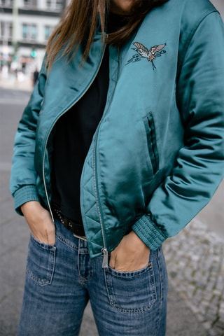 Bomber Troopie - Turquoise