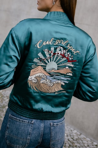 Bomber Troopie - Turquoise