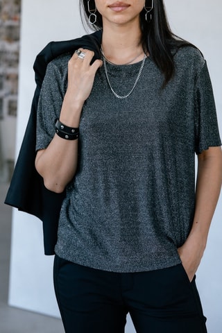 T-shirt droit Tachina - Gris