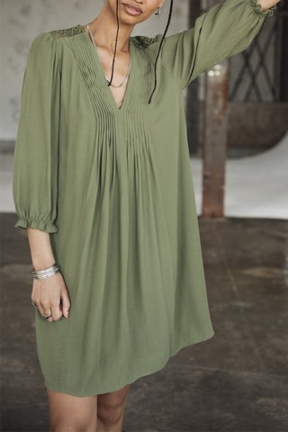 Robe trapèze - Vert