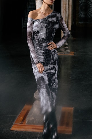Robe longue Rozima - Noir