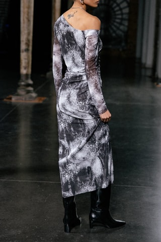 Robe longue Rozima - Noir
