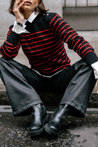 Pull Pessie - Rouge