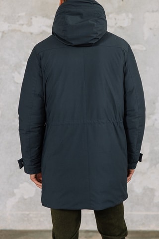 Parka à capuche Tedd - Bleu marine