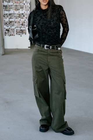 Top tie and dye Thylane - Noir
