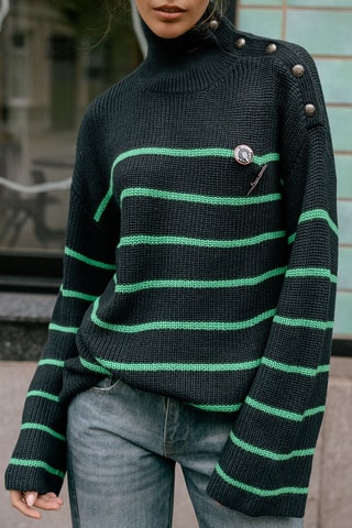 Pull en laine Pragga - Bleu