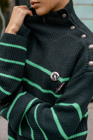 Pull en laine Pragga - Bleu