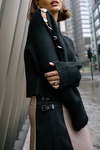 Pull Perline - Noir
