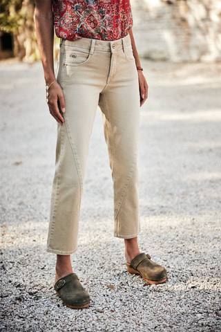 Jean bootcut 7/8 Darla Canyon - Beige