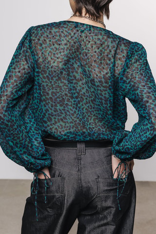 Blouse Bastia Psycheleo - Noir