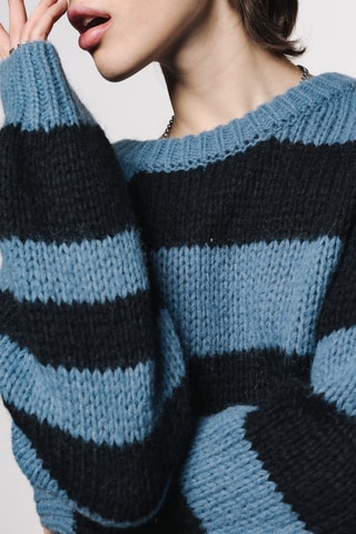 Pull en laine et mohair Panko - Noir