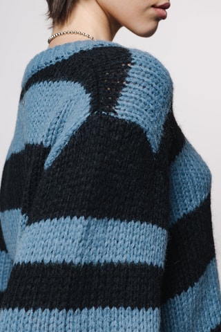 Pull en laine et mohair Panko - Noir