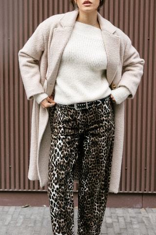 Jean boyfriend 7/8 Maeva - Noir