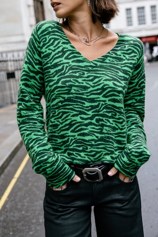 Pull en laine Parina - Vert