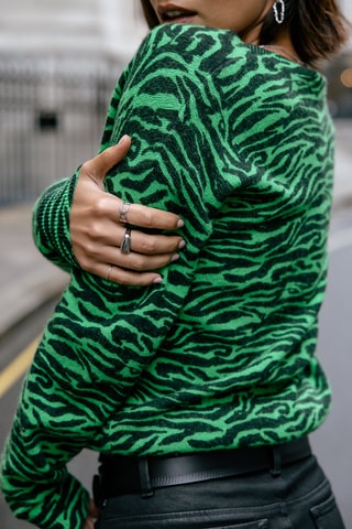 Pull en laine Parina - Vert