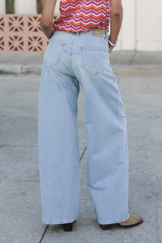Jean wide legs - Bleu