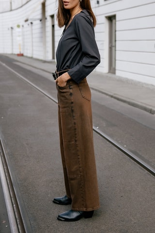 Vaquero wide leg - Azul