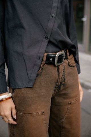 Vaquero wide leg - Azul