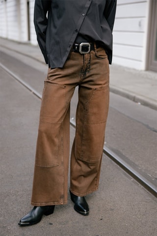 Vaquero wide leg - Azul