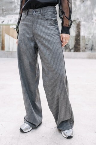 Vaquero wide leg - Gris