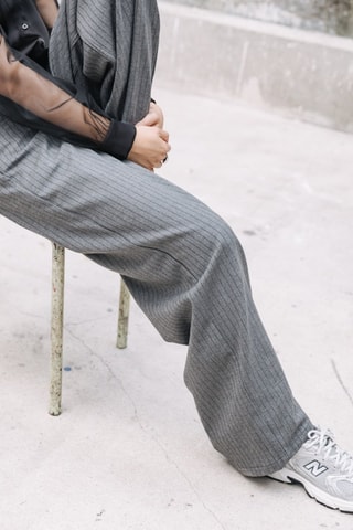 Vaquero wide leg - Gris