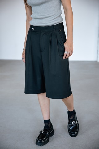 Short taille haute Stella - Noir