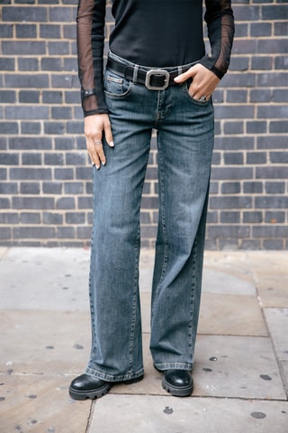 Jean flare Agatha - Bleu