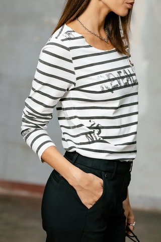 T-shirt ample Twiggy - Blanc