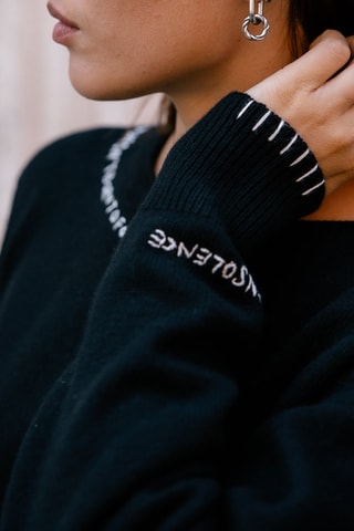 Pull en laine et cachemire Parel - Noir