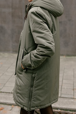 Parka à capuche Bailee - Vert