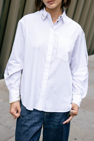 Chemisier Chenoa Punk - Blanc