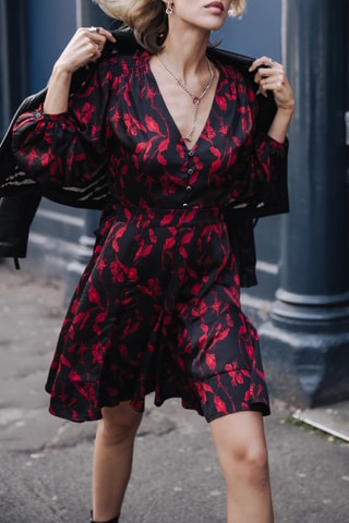Robe courte Rimme Rosia - Noir