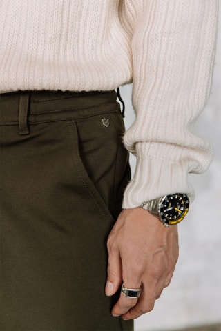 Pantalon droit Dereke Comfy - Vert