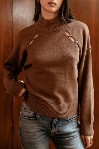 Pull Raphy - Marron