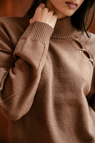 Pull Raphy - Marron