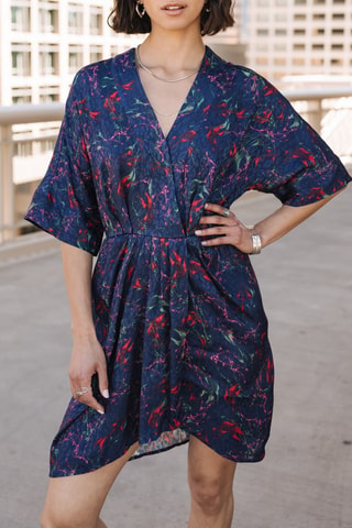 Robe patineuse - Bleu