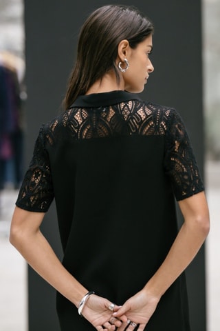 Robe Raline Lace - Noir