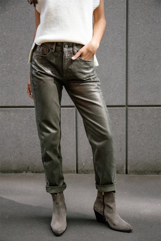Jean boyfriend 7/8 Timea Pirata - Bleu