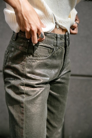 Jean boyfriend 7/8 Timea Pirata - Bleu